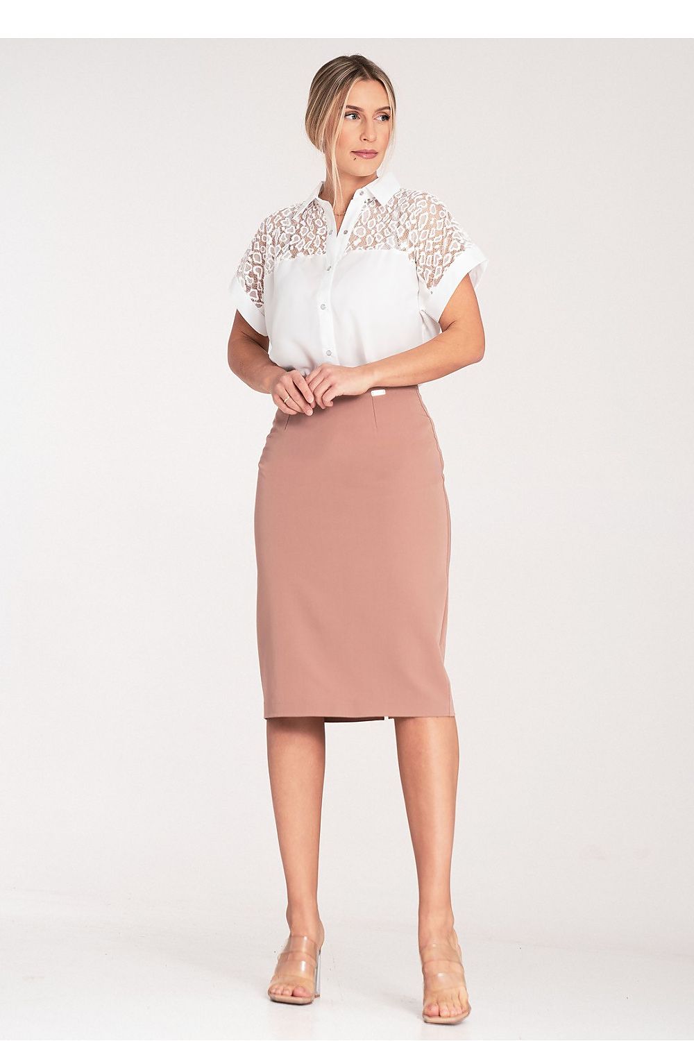 See-Through Short sleeve shirt Figl