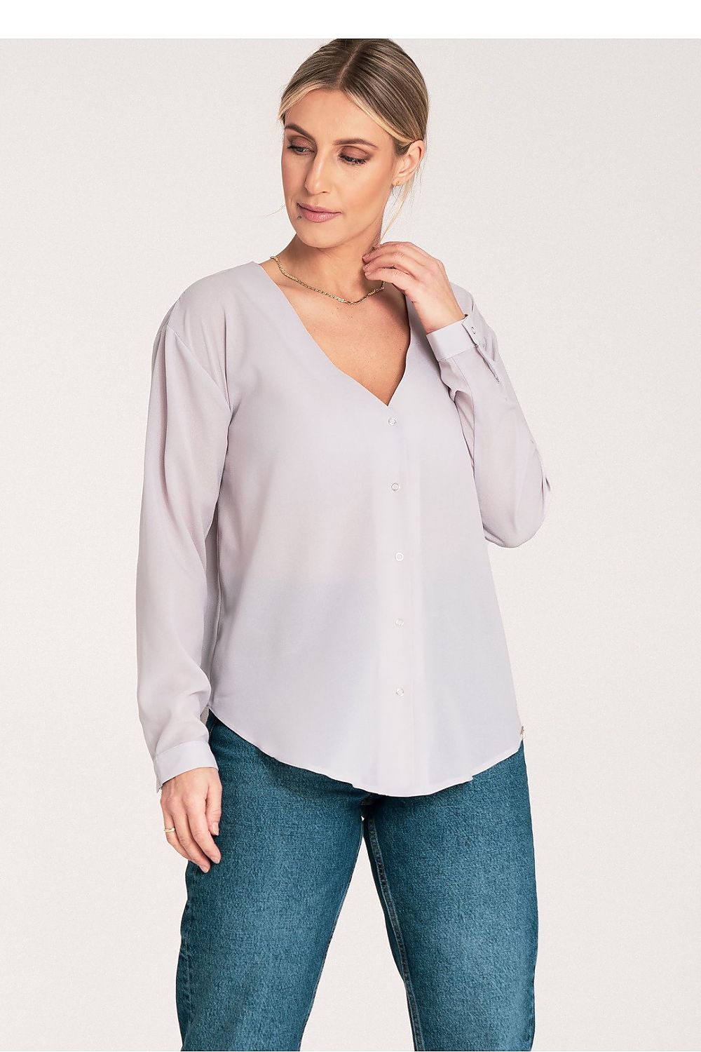 Long sleeve shirt with cuff Figl