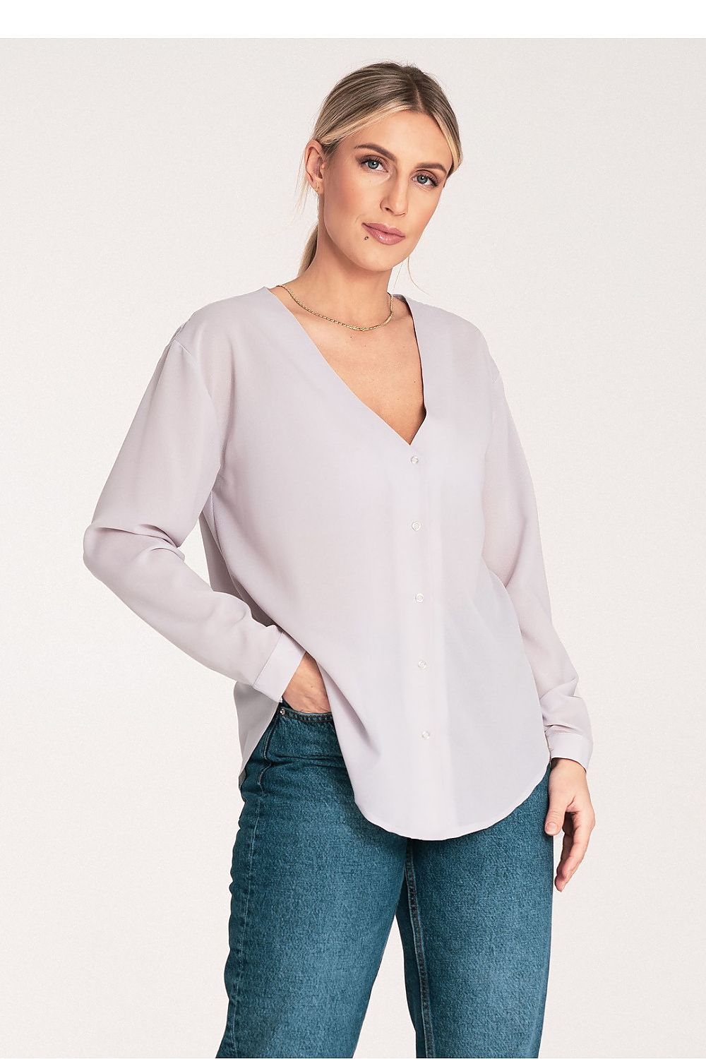 Long sleeve shirt with cuff Figl