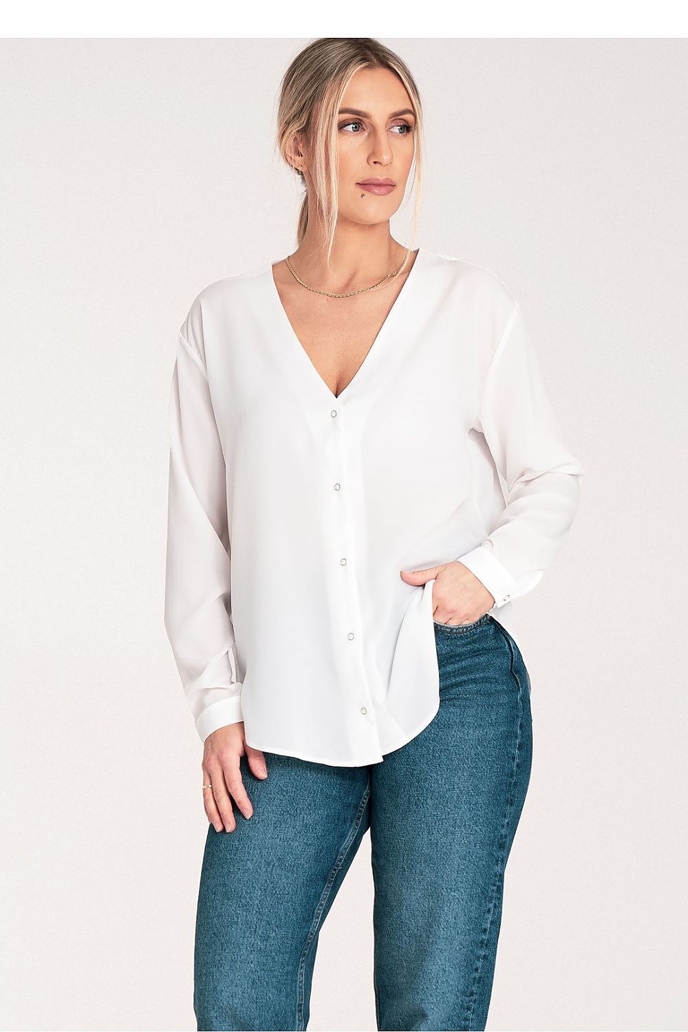 Long sleeve shirt with cuff Figl