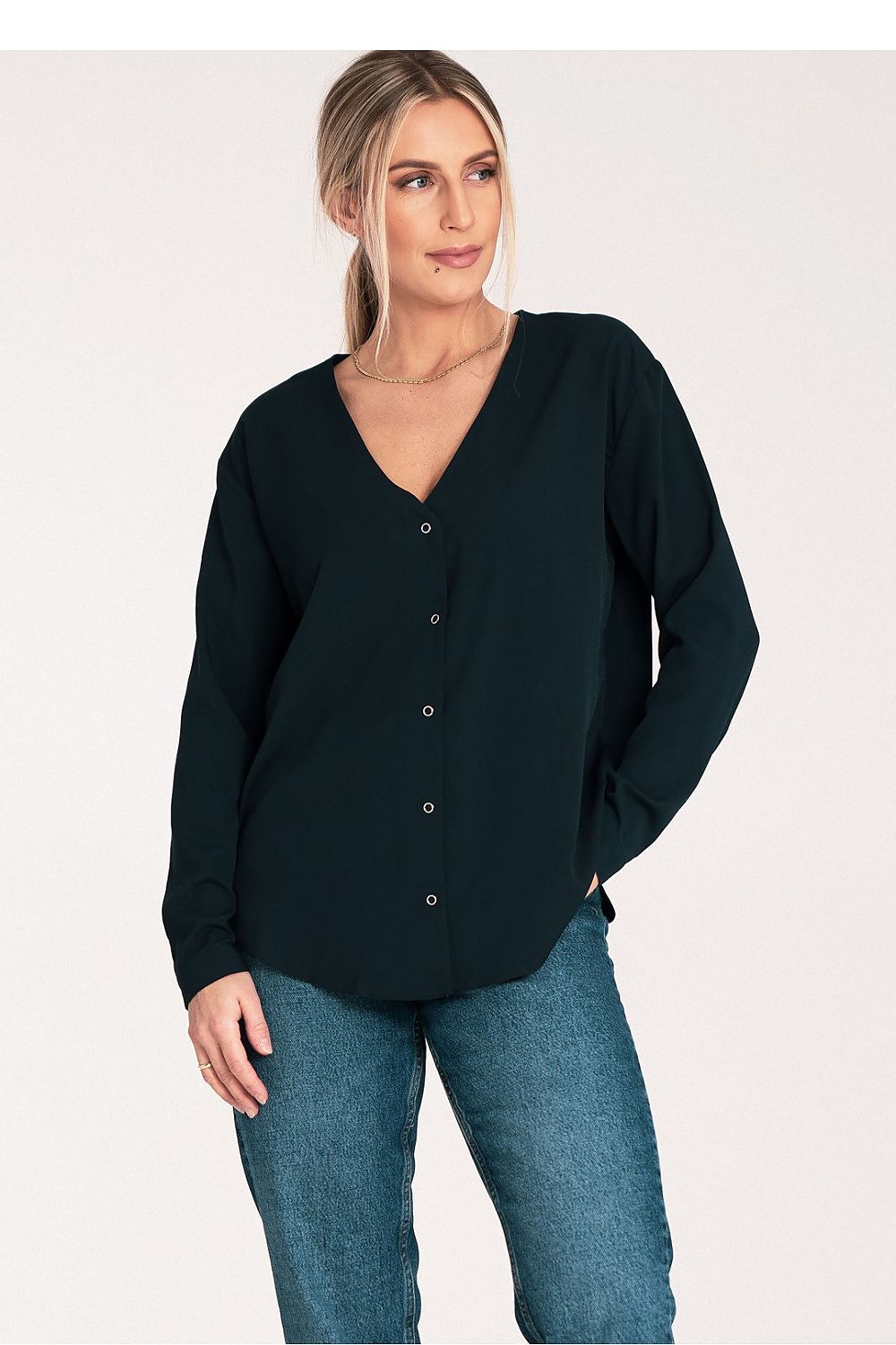 Long sleeve shirt with cuff Figl