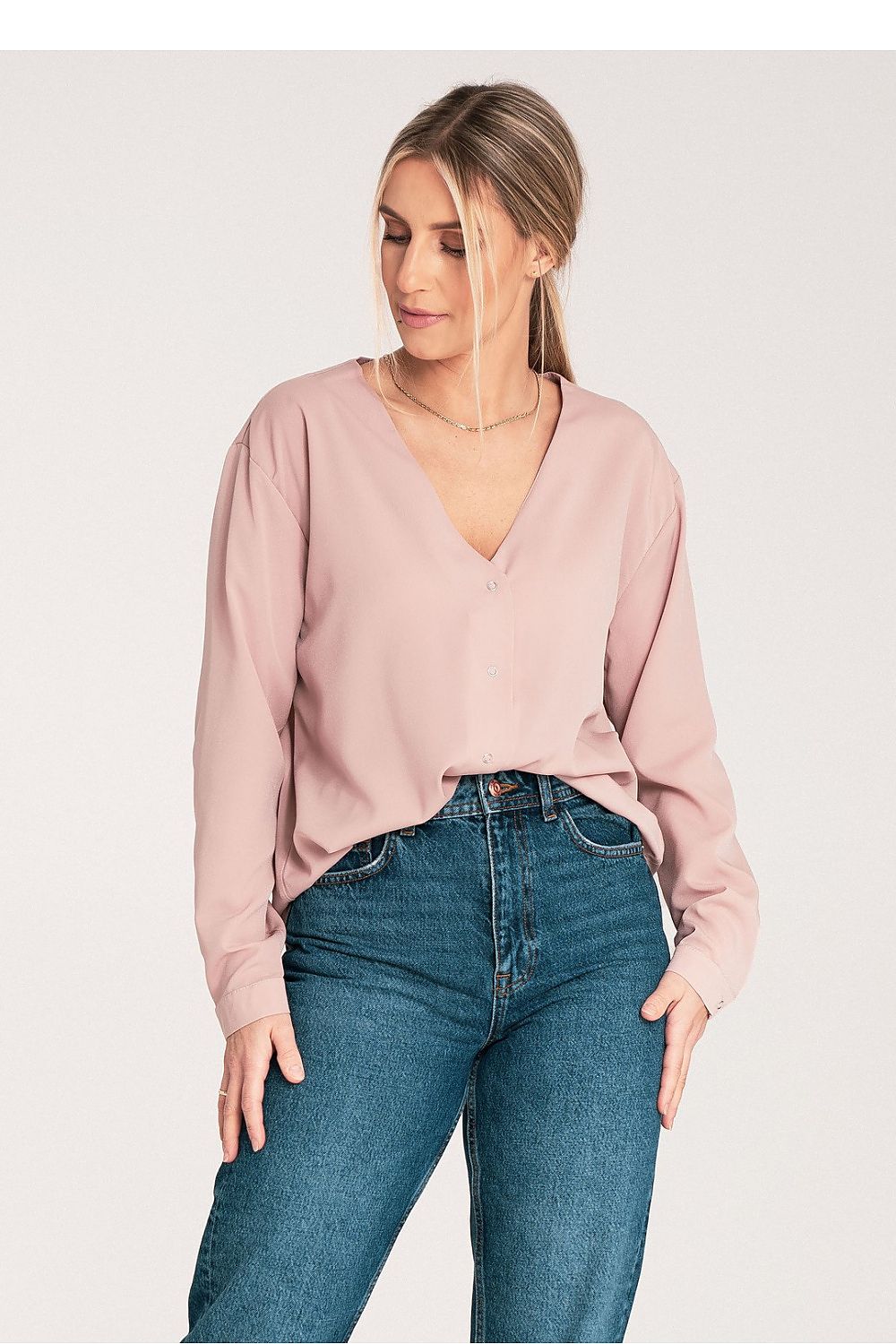 Long sleeve shirt with cuff Figl