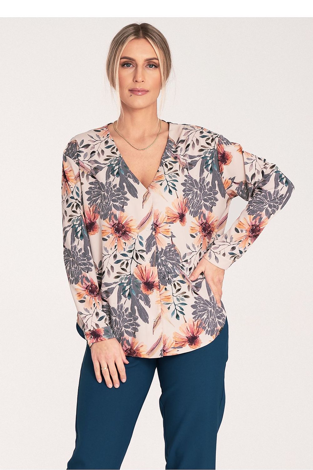 Long sleeve shirt with cuff Figl