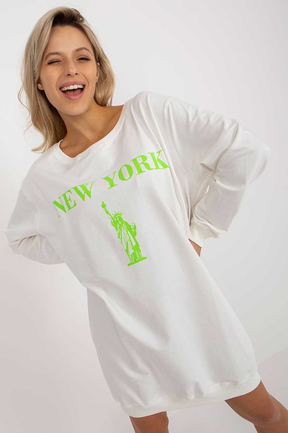 Casual oversized sweatshirt til Dame - FP