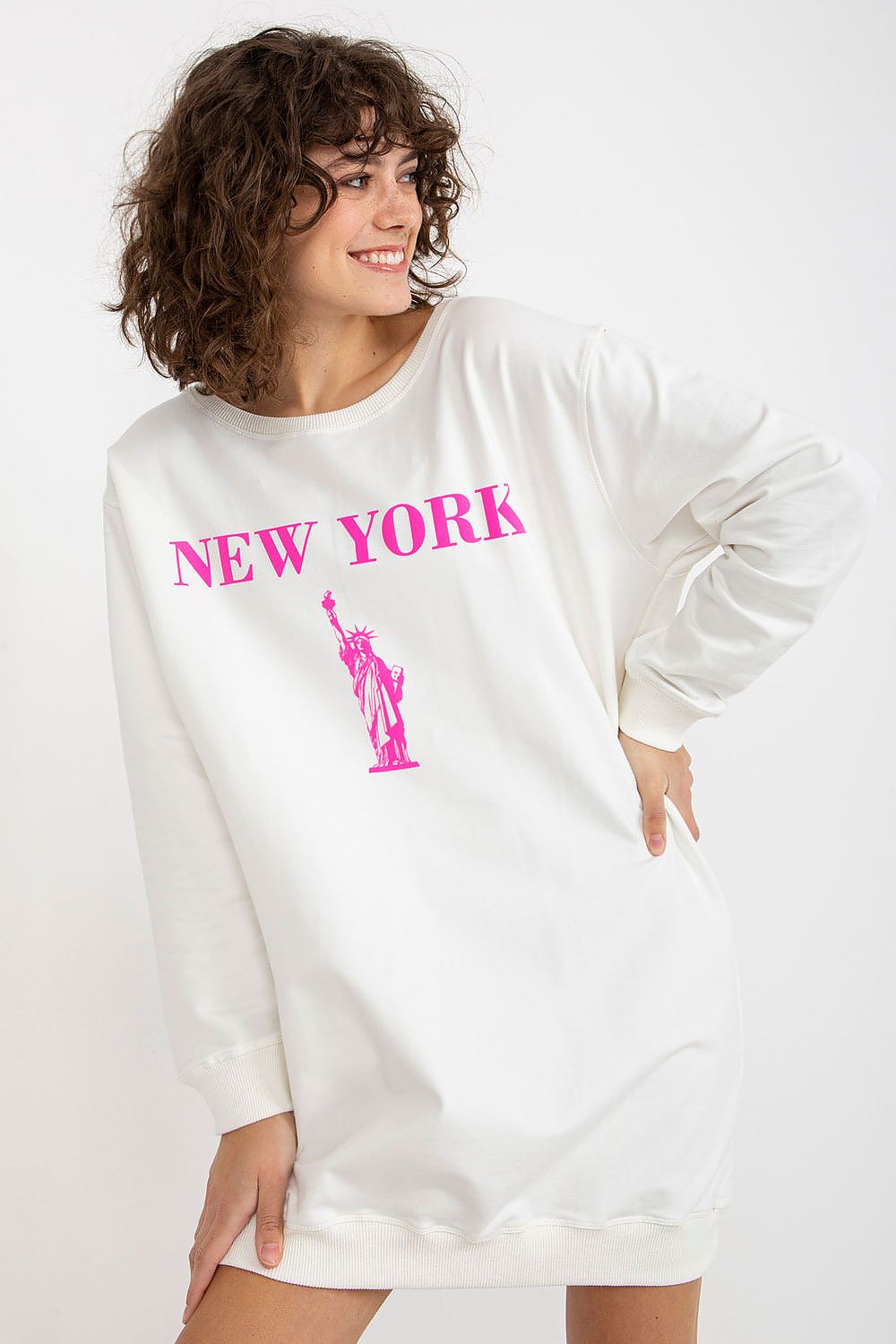 Casual oversized sweatshirt til Dame - FP