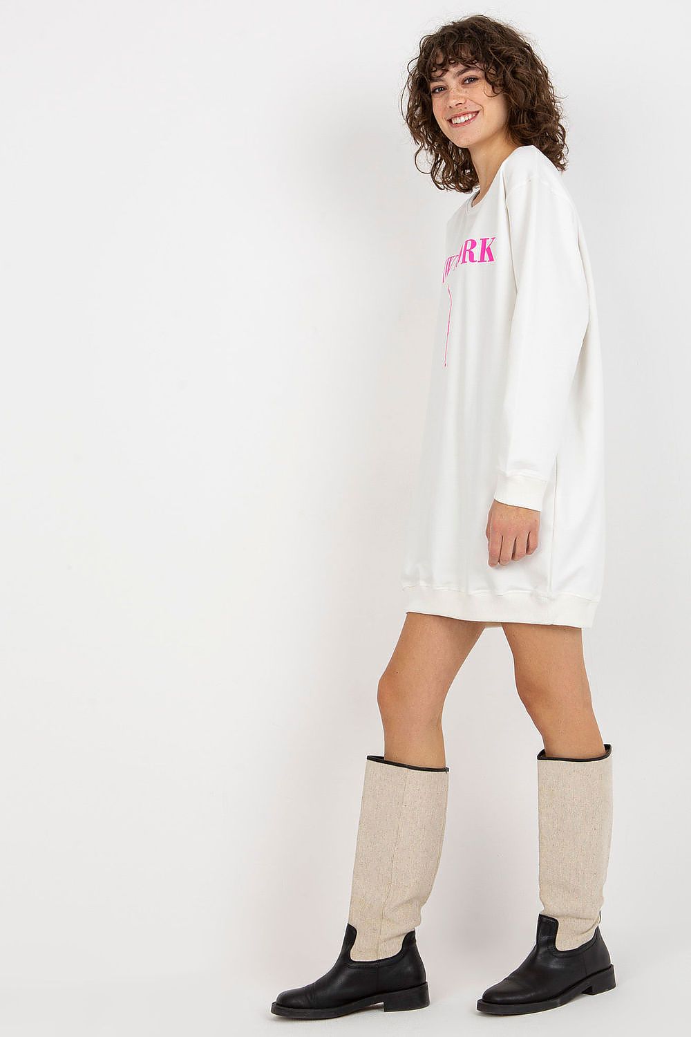 Casual oversized sweatshirt til Dame - FP