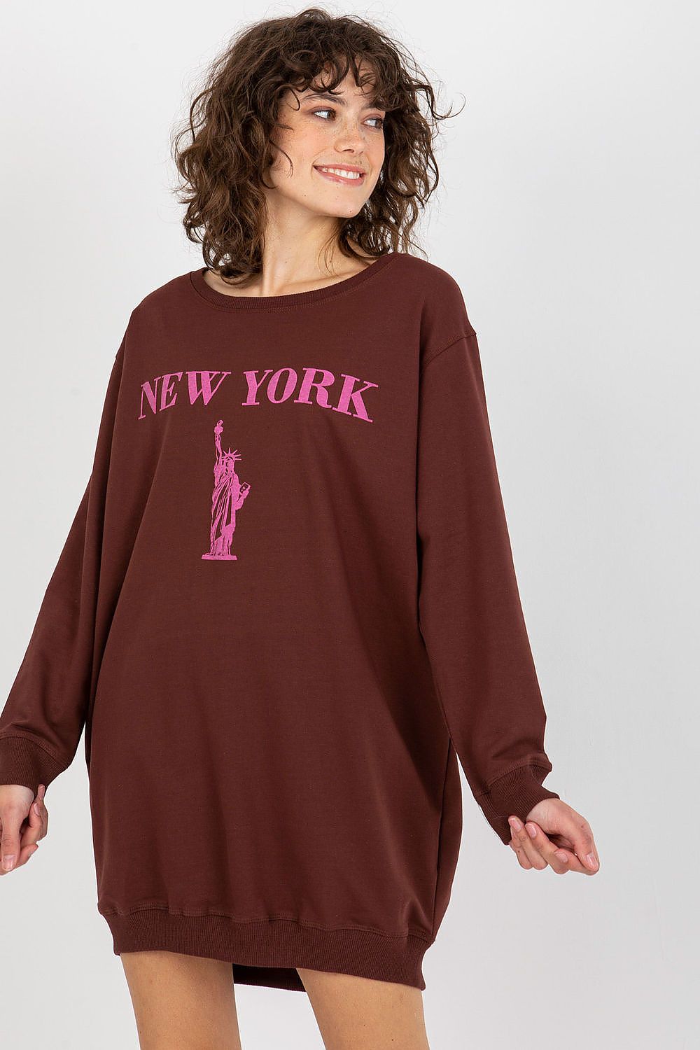 Casual oversized sweatshirt til Dame - FP