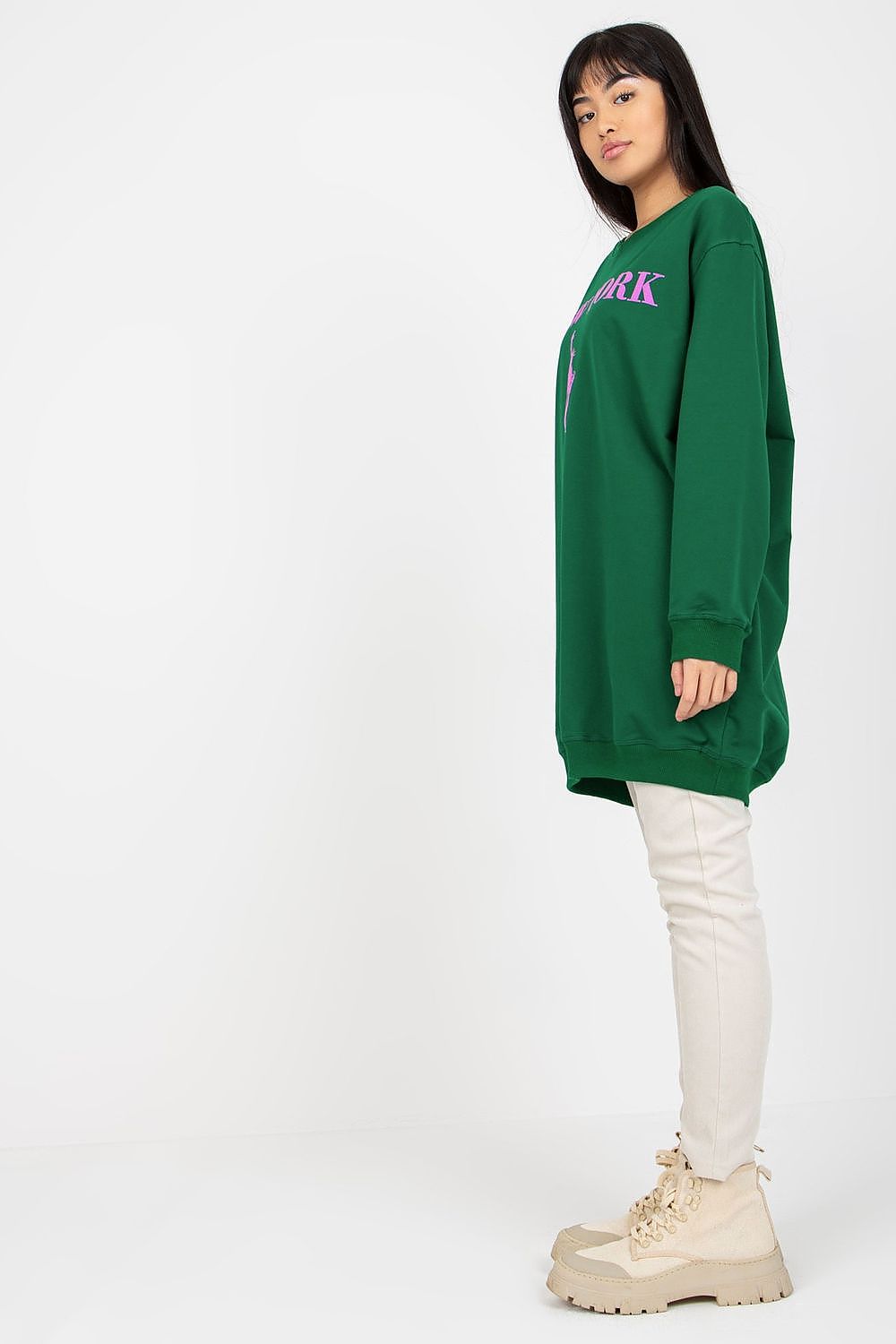 Casual oversized sweatshirt til Dame - FP