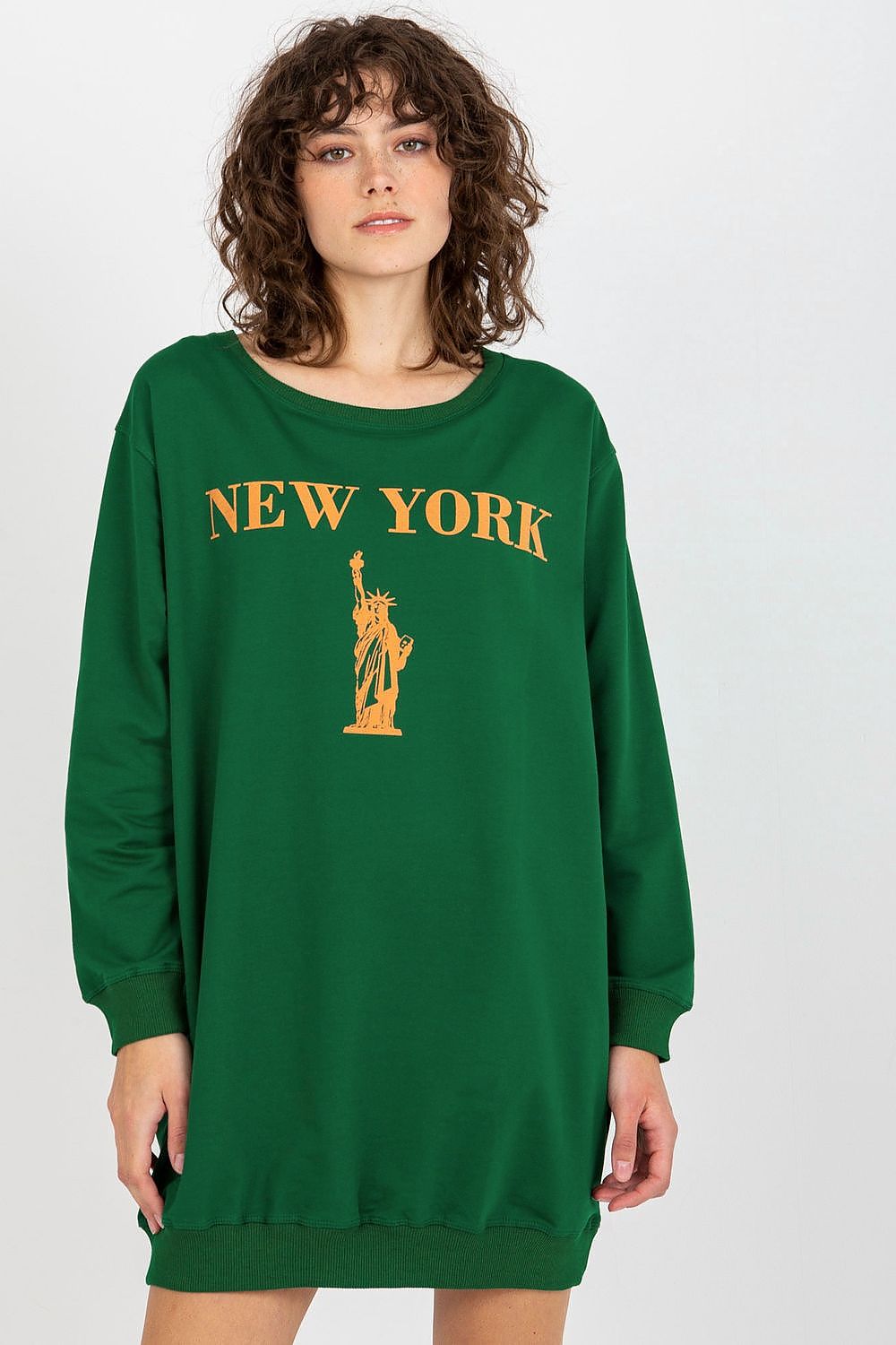 Casual oversized sweatshirt til Dame - FP