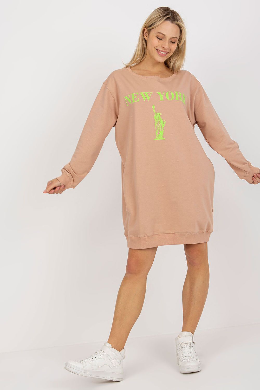 Casual oversized sweatshirt til Dame - FP