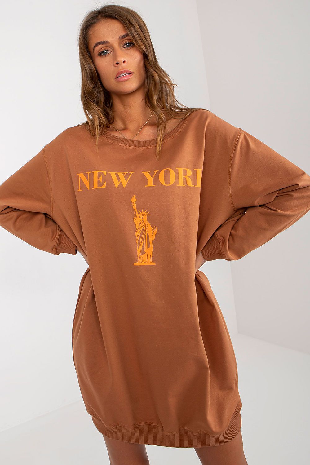 Casual oversized sweatshirt til Dame - FP