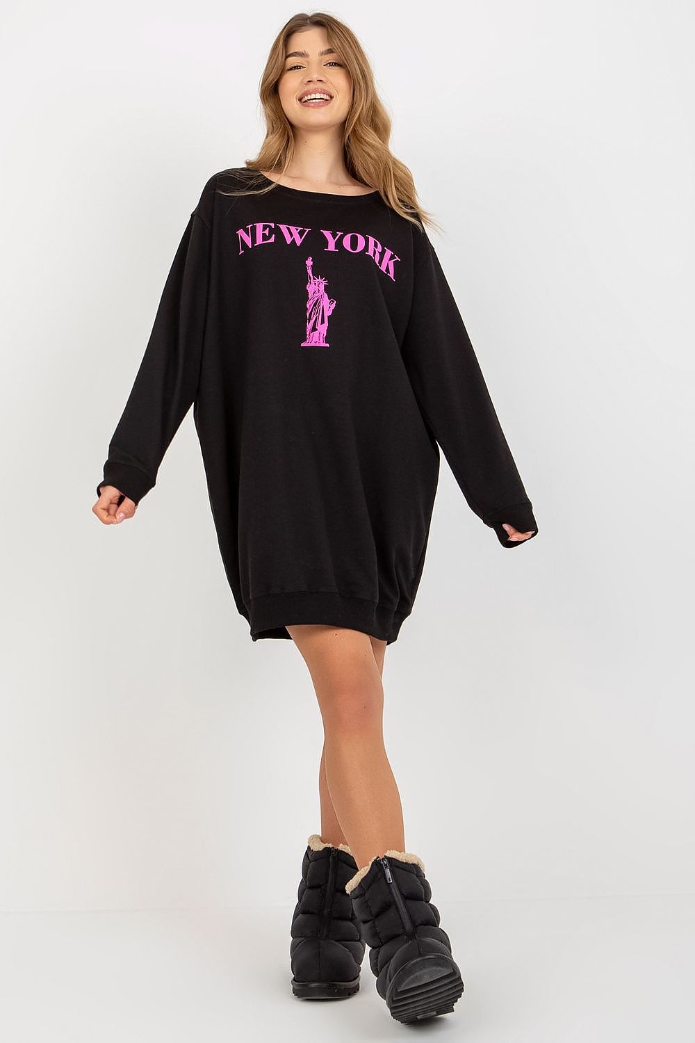 Casual oversized sweatshirt til Dame - FP