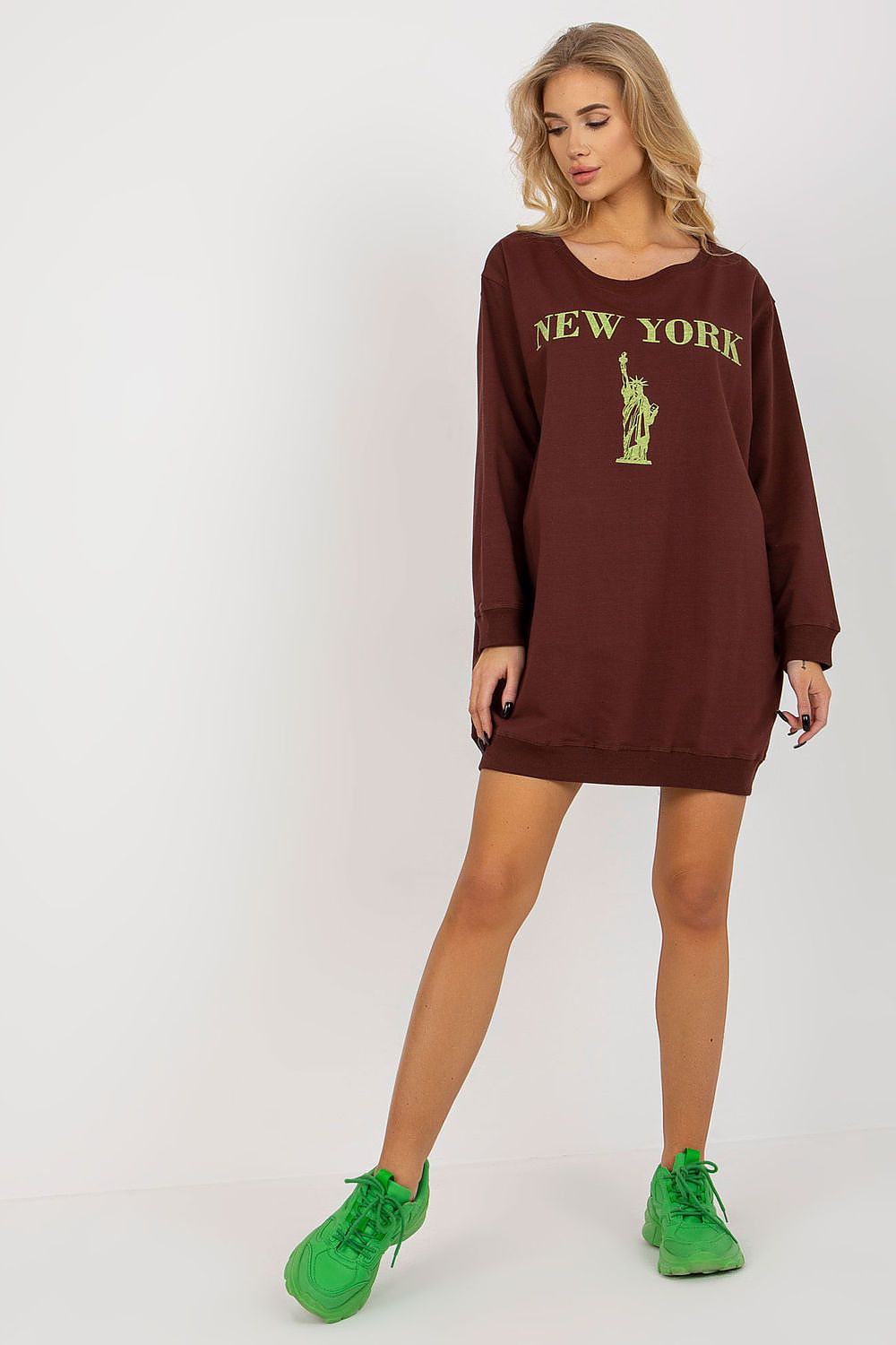 Casual oversized sweatshirt til Dame - FP