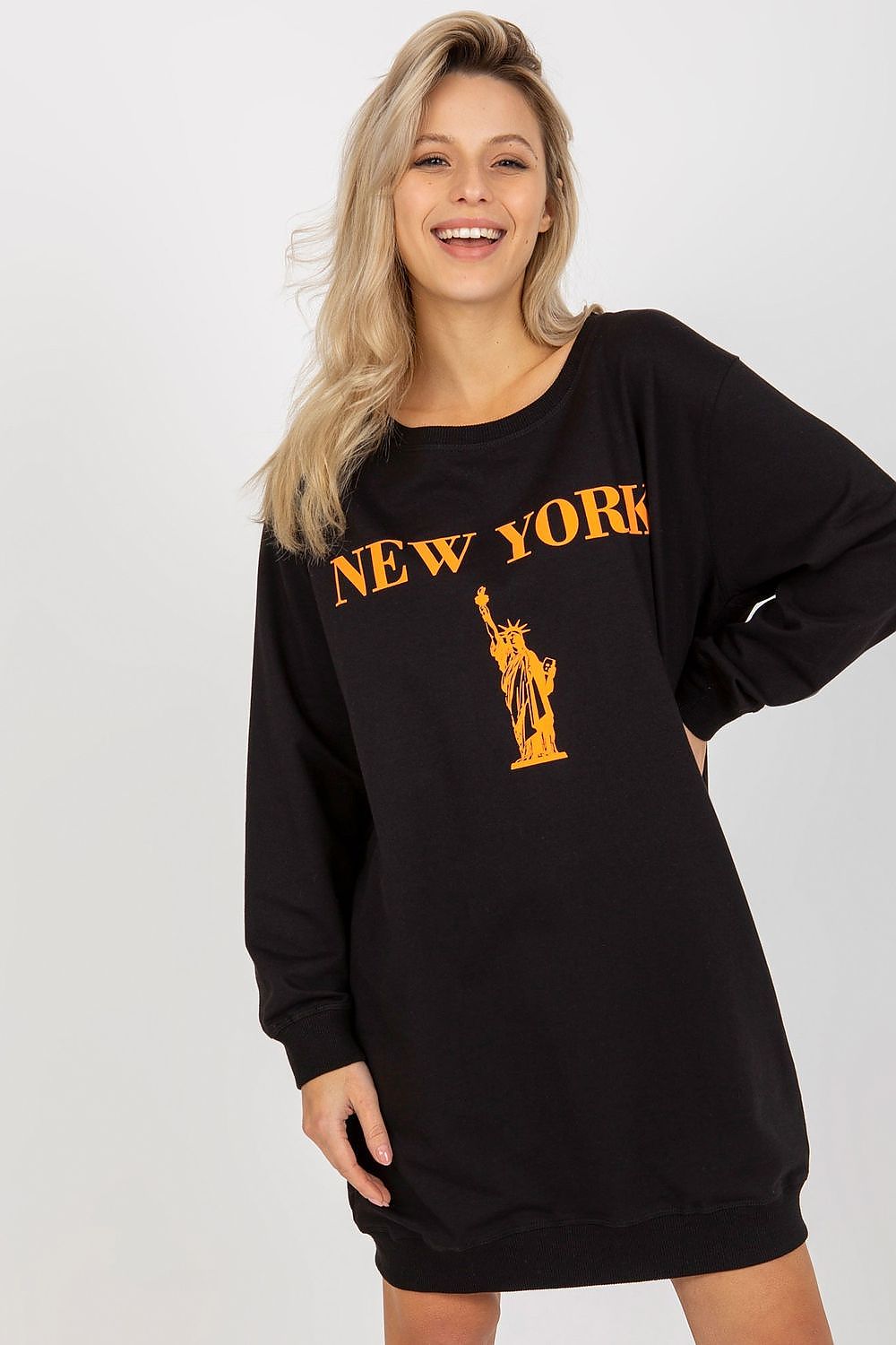 Casual oversized sweatshirt til Dame - FP
