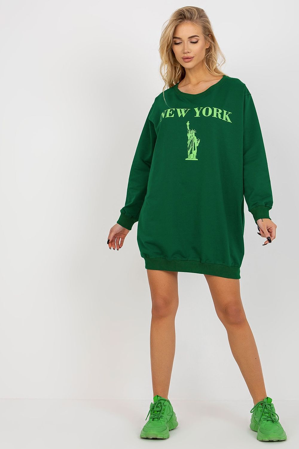 Casual oversized sweatshirt til Dame - FP