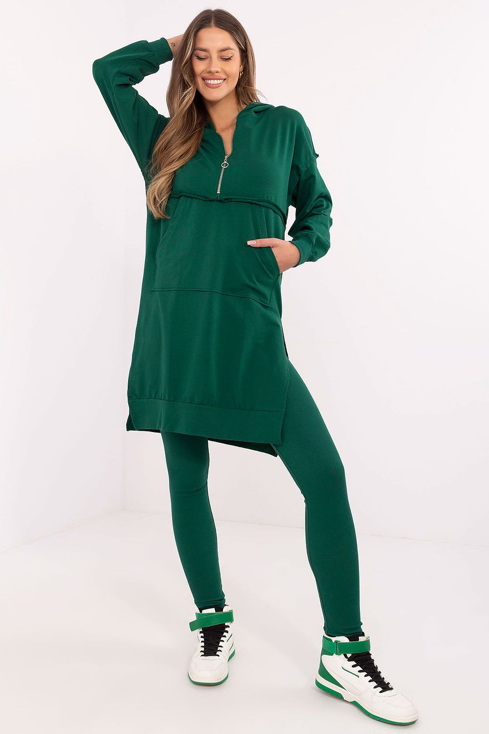 Sett med Lang Sweatshirt og Leggings - FP