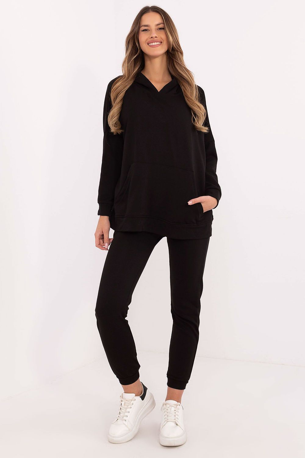 Joggedress med Kengurulomme - FP