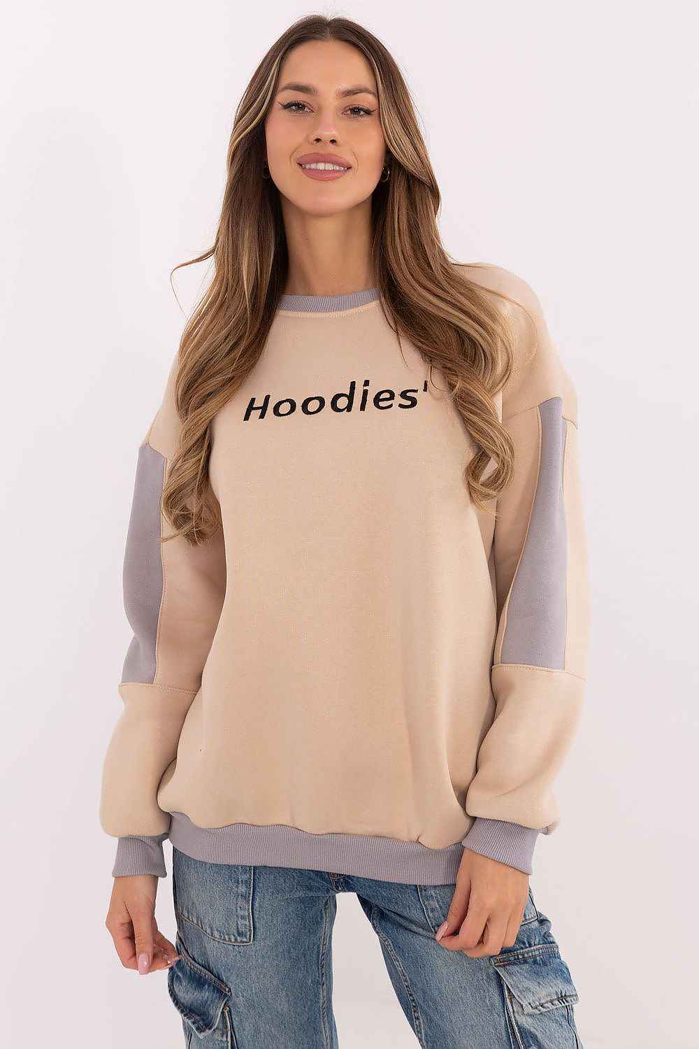 Damegenser med broderi - Sweatshirt FP
