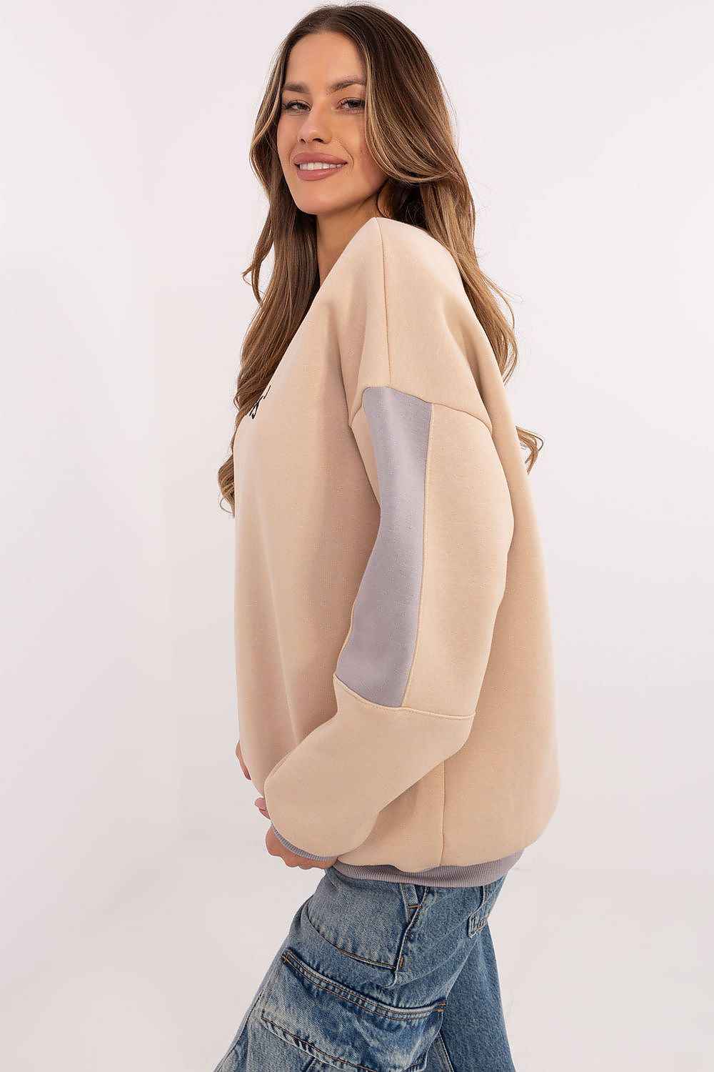 Damegenser med broderi - Sweatshirt FP