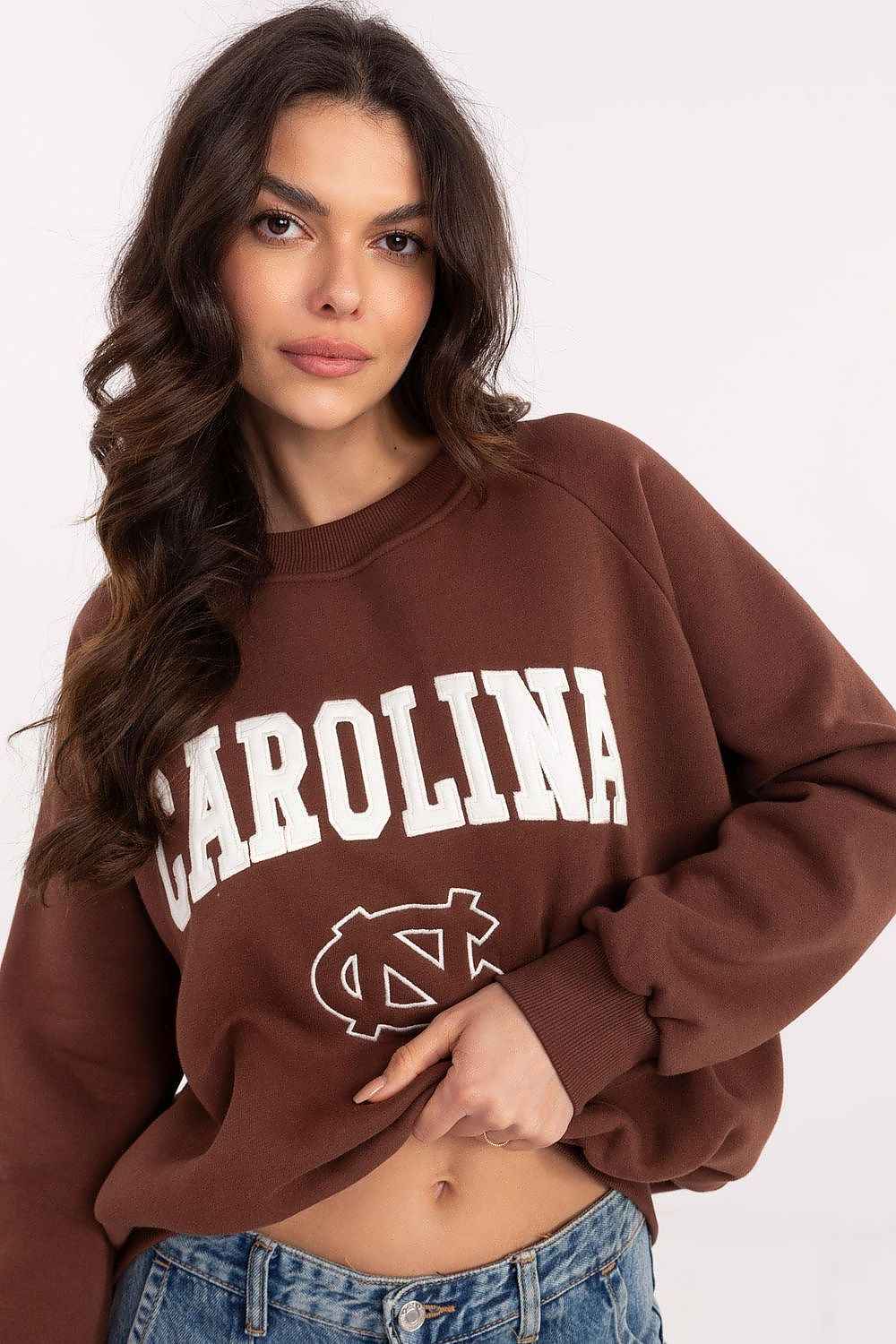 Damegenser med print - Sweatshirt FP