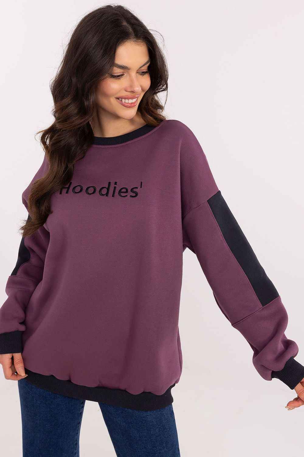Damegenser med broderi - Sweatshirt FP