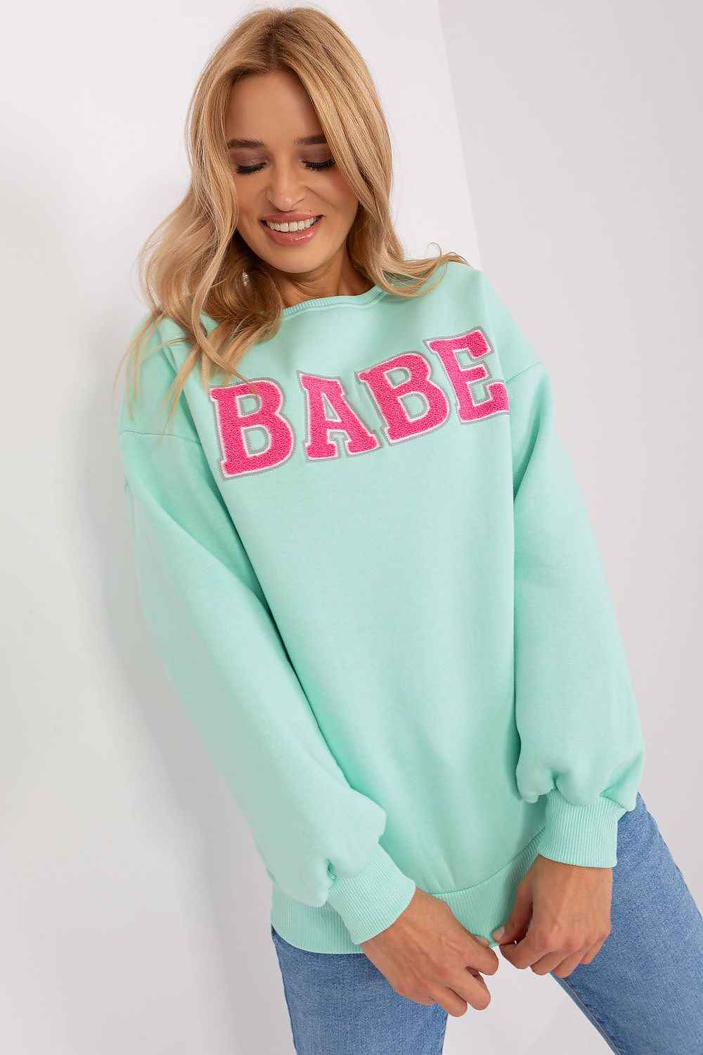 Casual damegenser med print - Sweatshirt FP