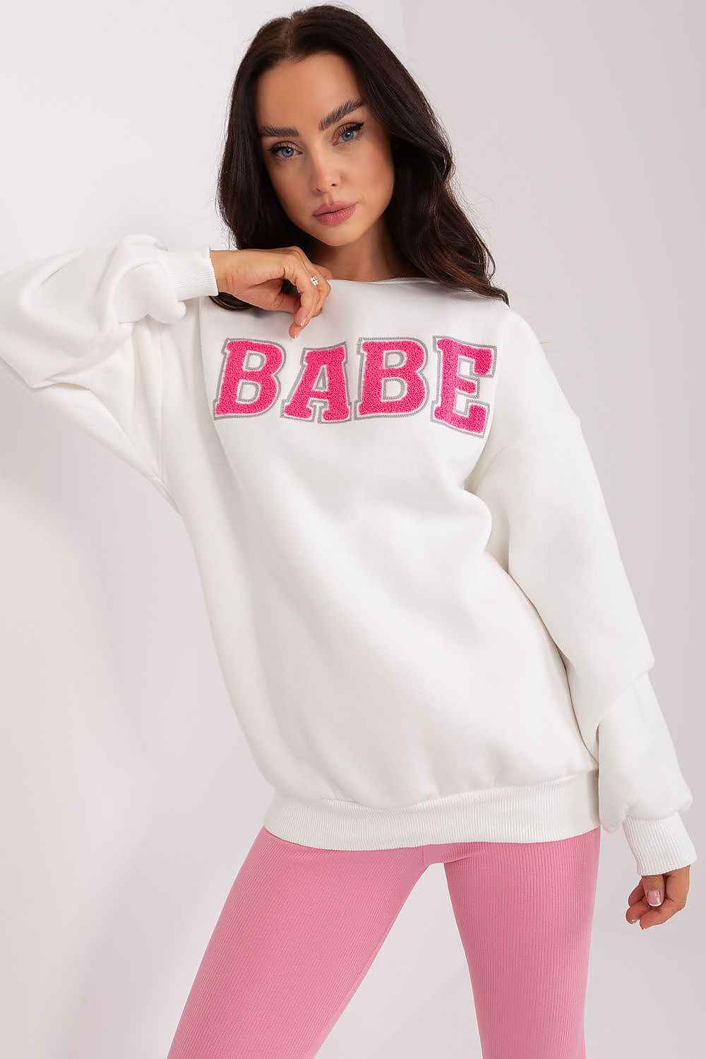 Casual damegenser med print - Sweatshirt FP