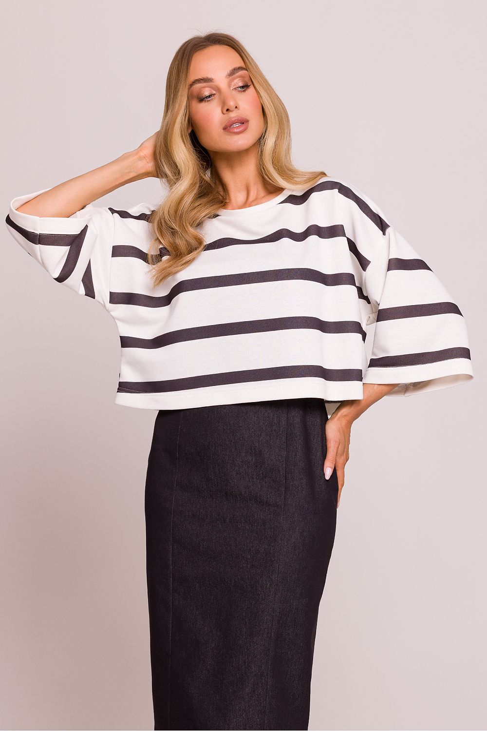 Kort Oversized Genser - Moe