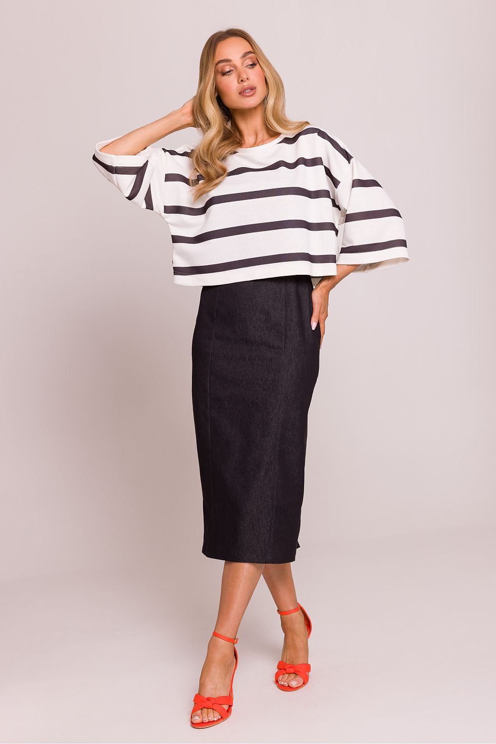 Kort Oversized Genser - Moe