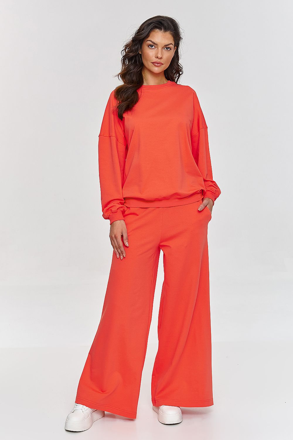 Oversized Sweatshirt Set Makadamia