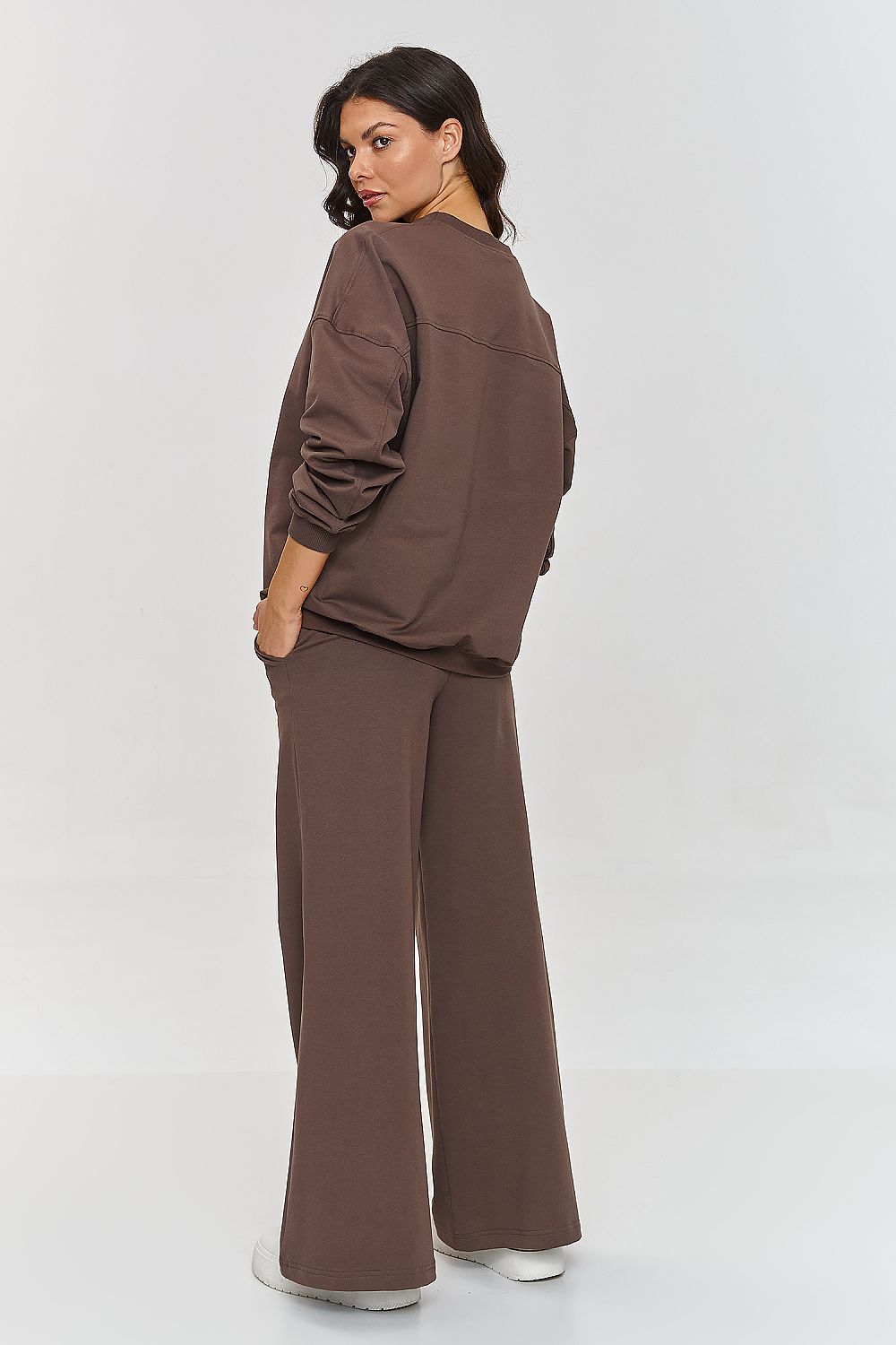 Oversized Sweatshirt Set Makadamia