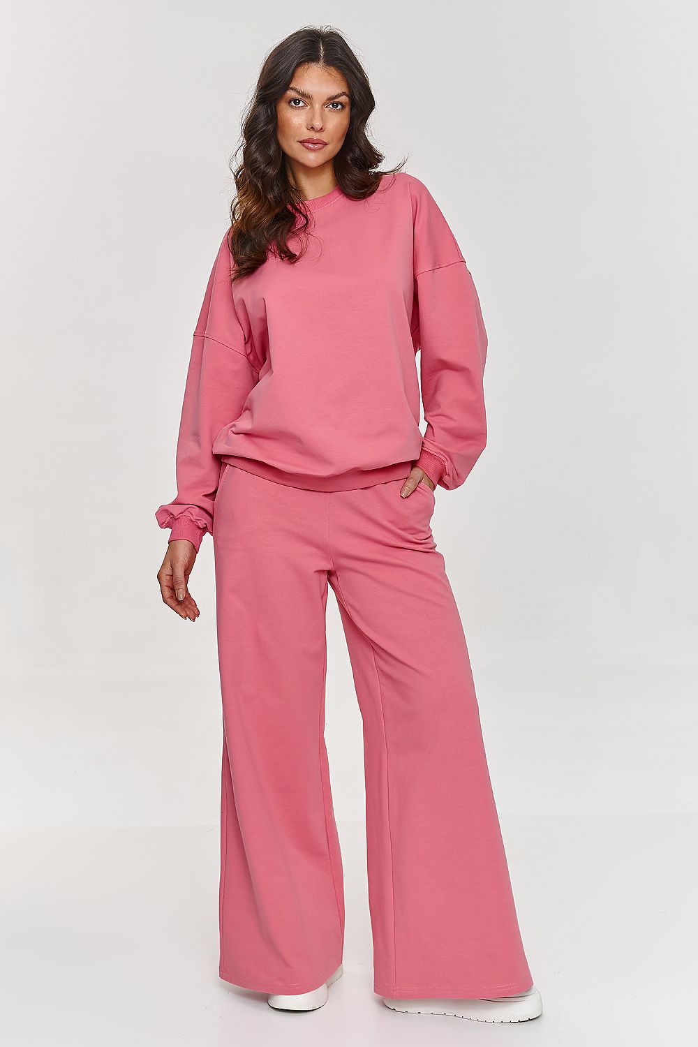 Oversized Sweatshirt Set Makadamia