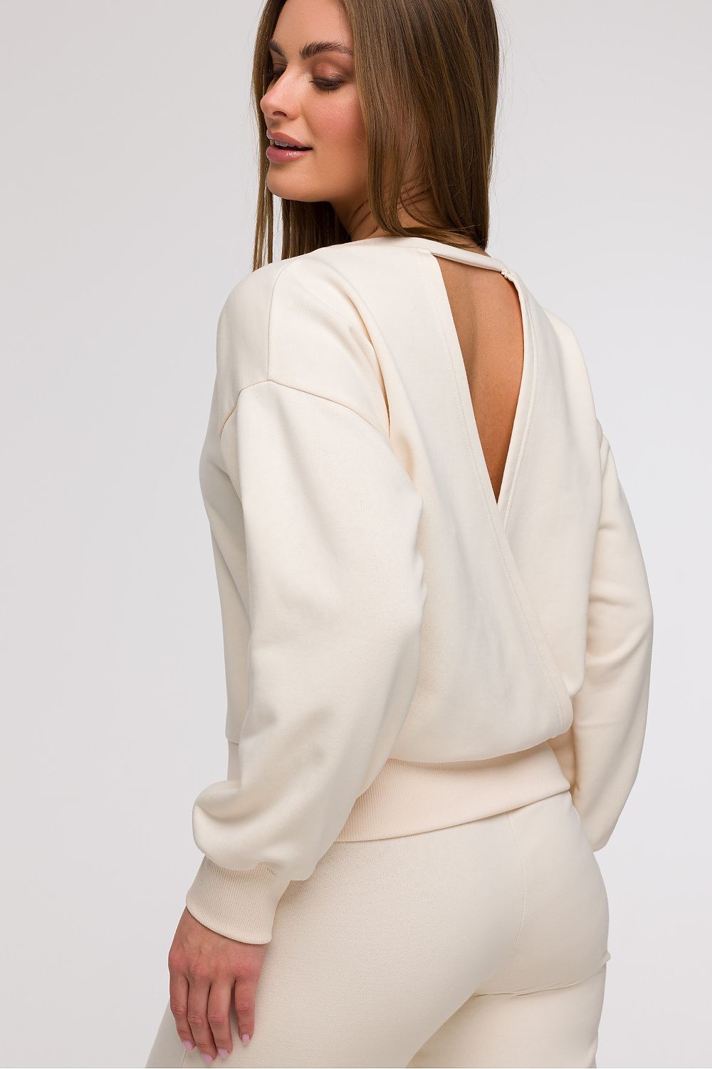 BeWear bluse med åpen rygg