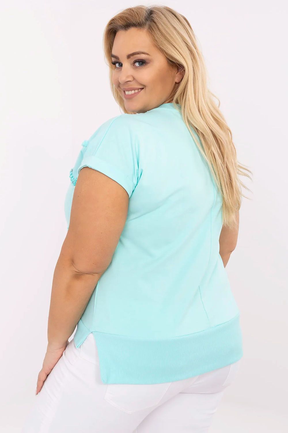 Hjerte Plus size bluse - Relevance