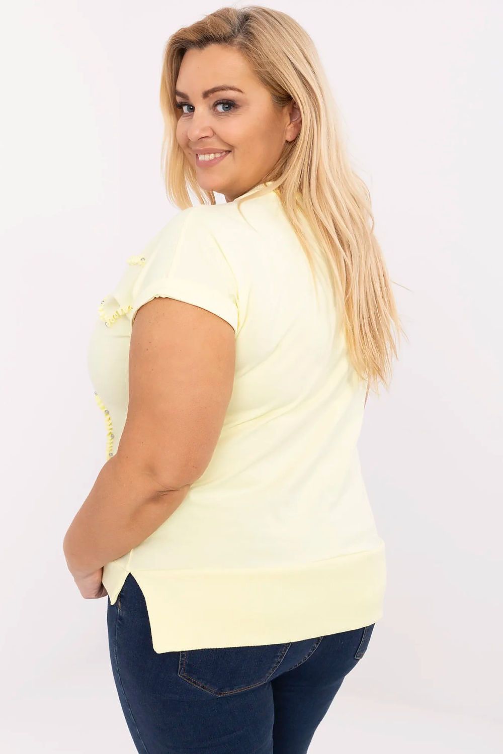 Hjerte Plus size bluse - Relevance