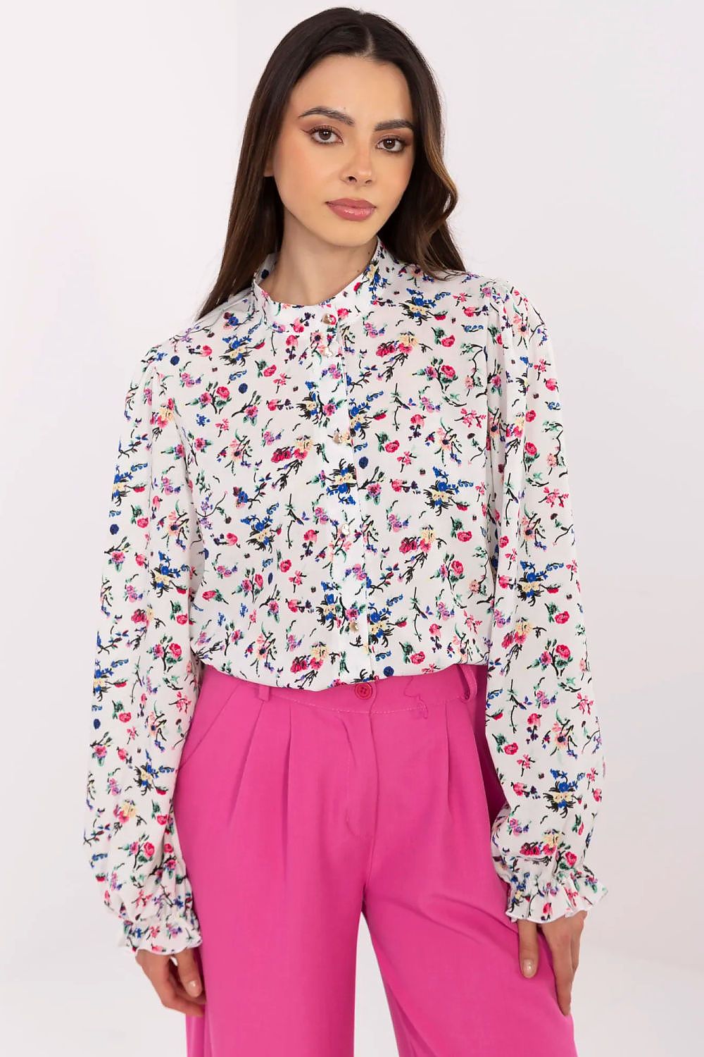 Stand-Up Long sleeve shirt Lakerta