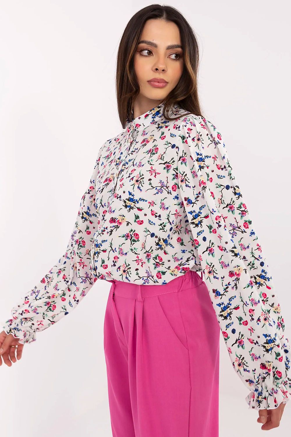 Stand-Up Long sleeve shirt Lakerta