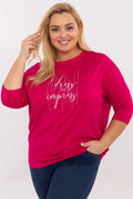 Glitter Plus size bluse - Relevance