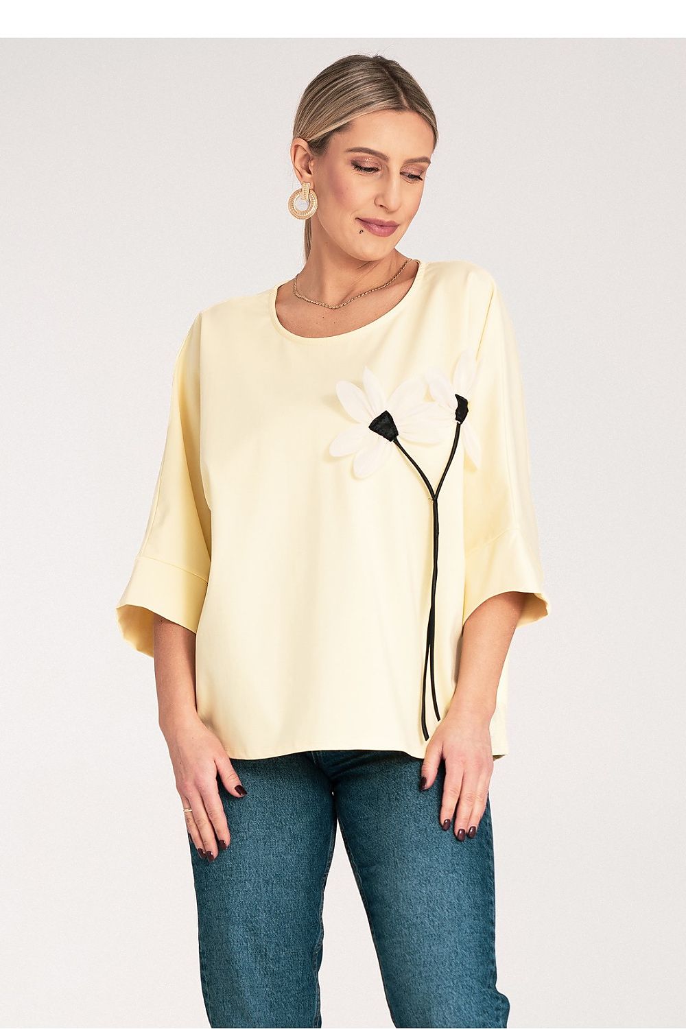 Loose Kimono Blouse Figl