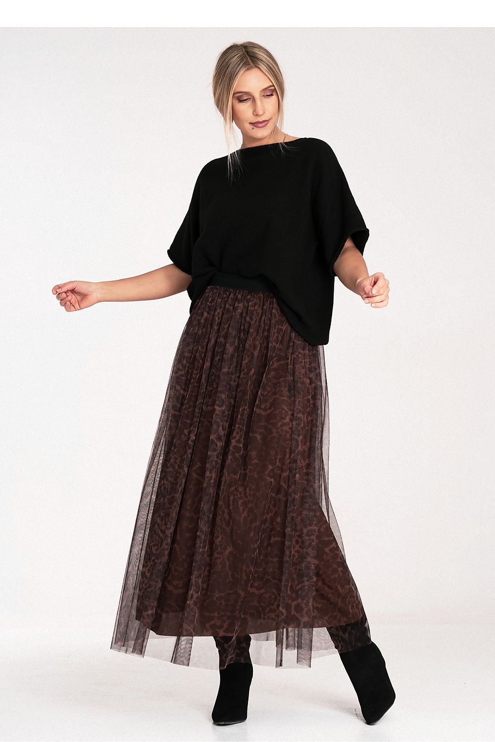Flaggermusstil bluse - Figl