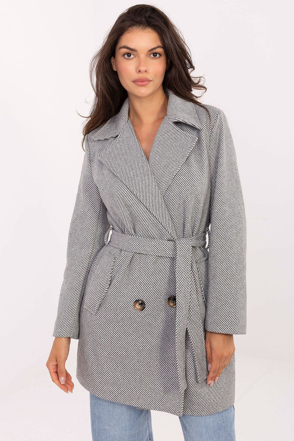 Polyester Frakk Rue Paris
