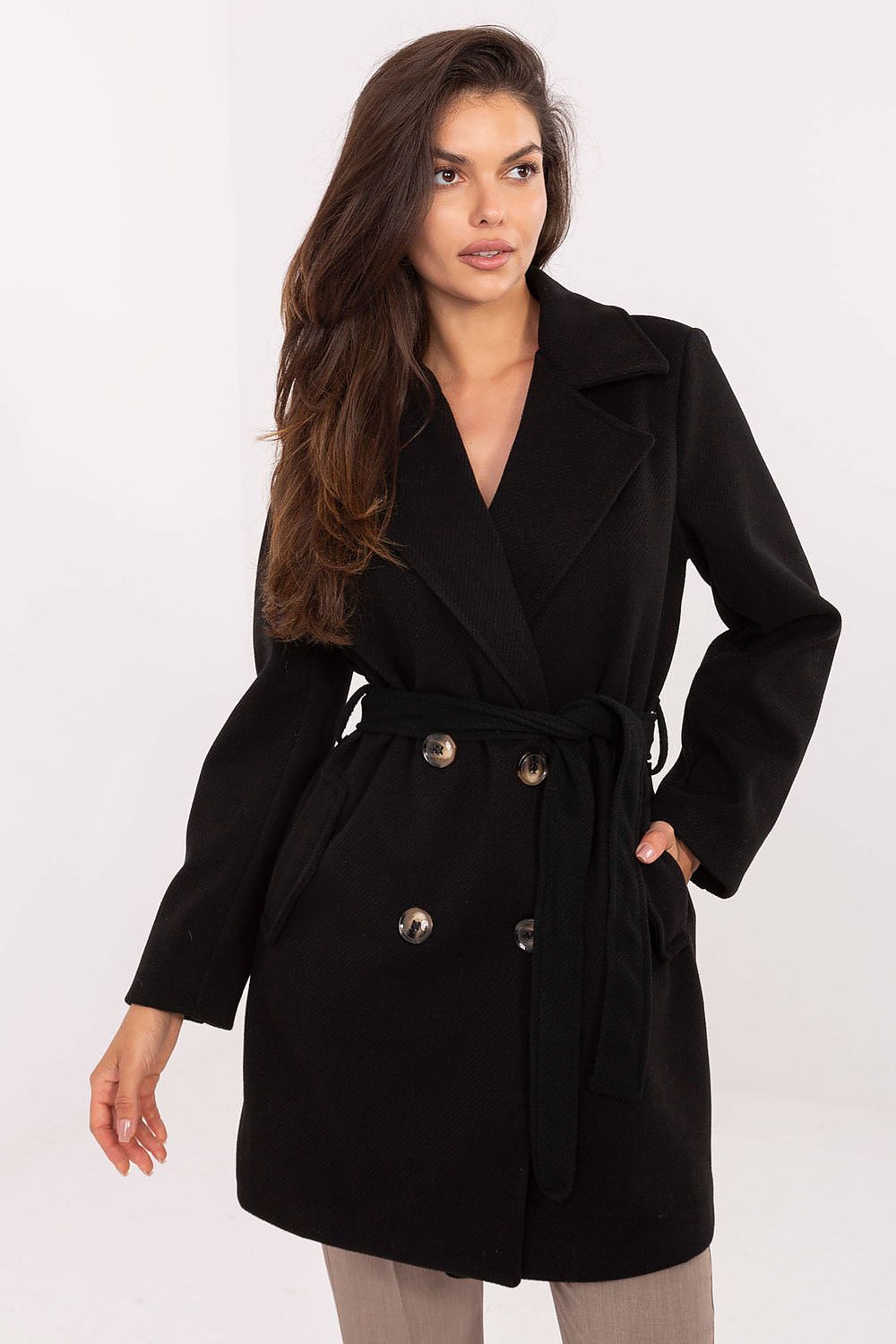 Polyester Frakk Rue Paris