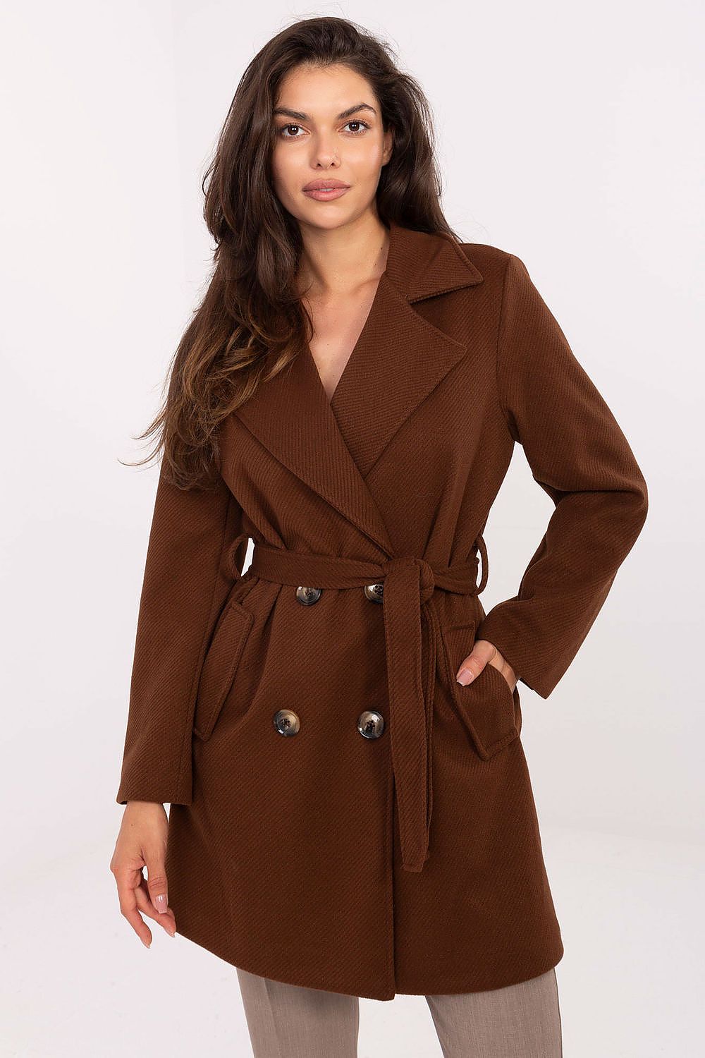 Polyester Frakk Rue Paris