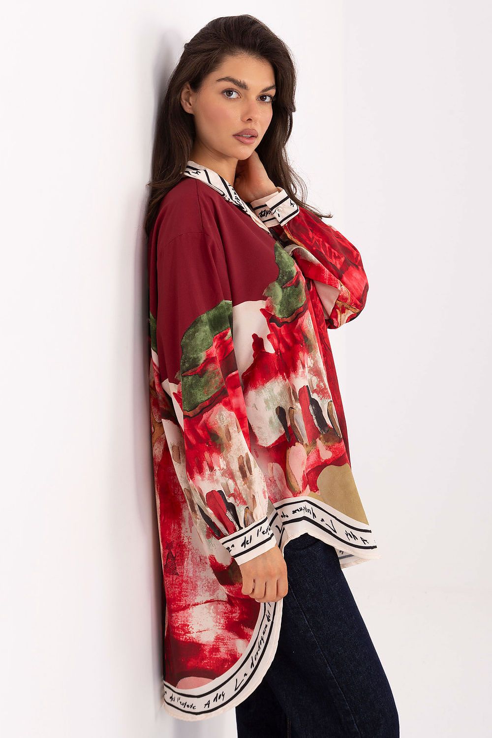 A model Long sleeve shirt Rue Paris