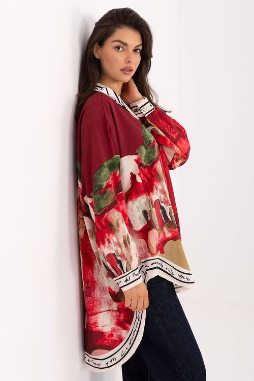 A model Long sleeve shirt Rue Paris