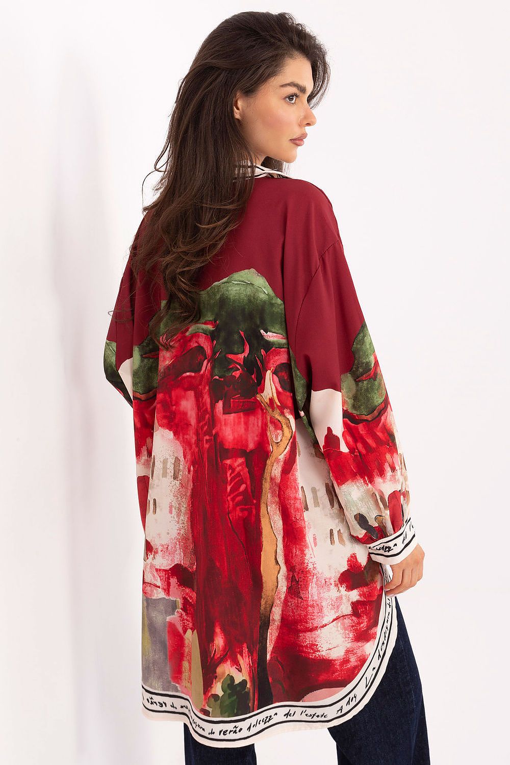 A model Long sleeve shirt Rue Paris