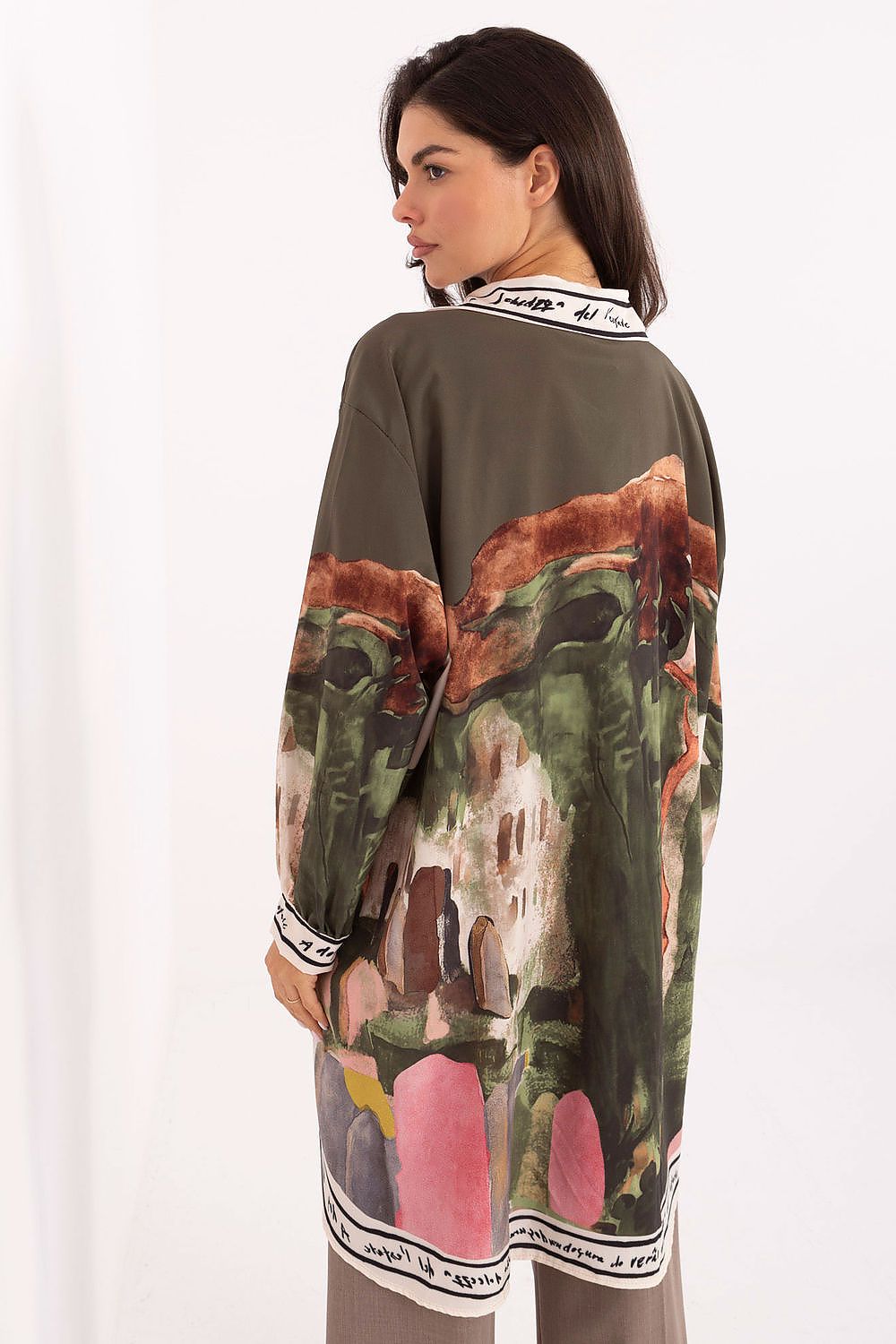 A model Long sleeve shirt Rue Paris
