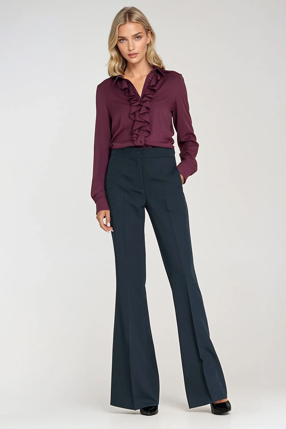 Classic collar Long sleeve shirt Nife