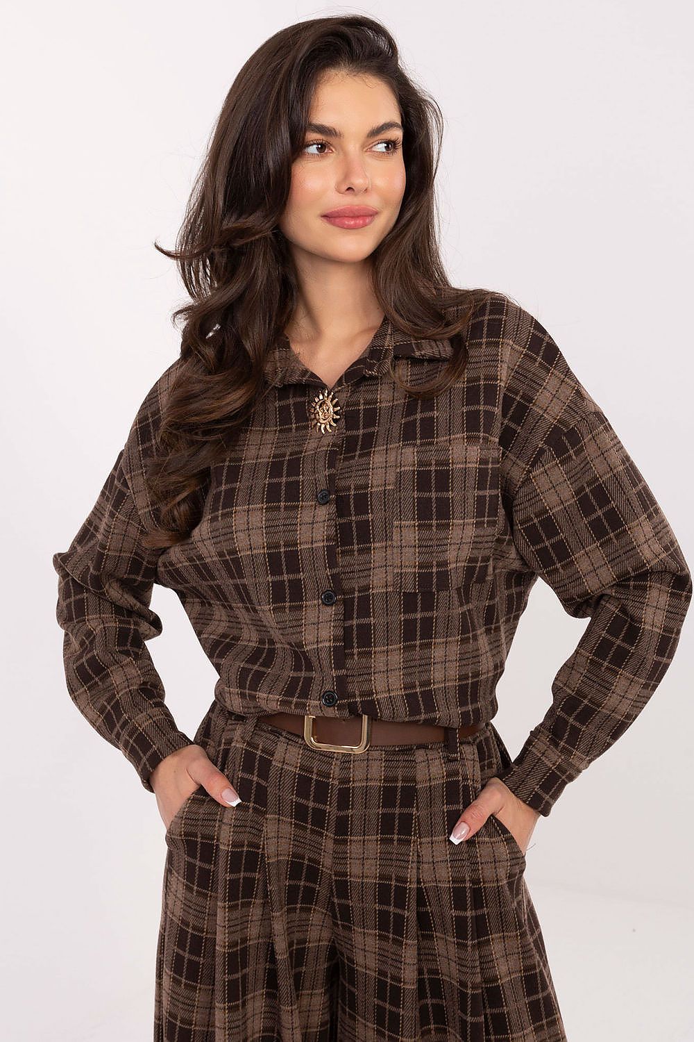 Flannel Long sleeve shirt Italy Moda