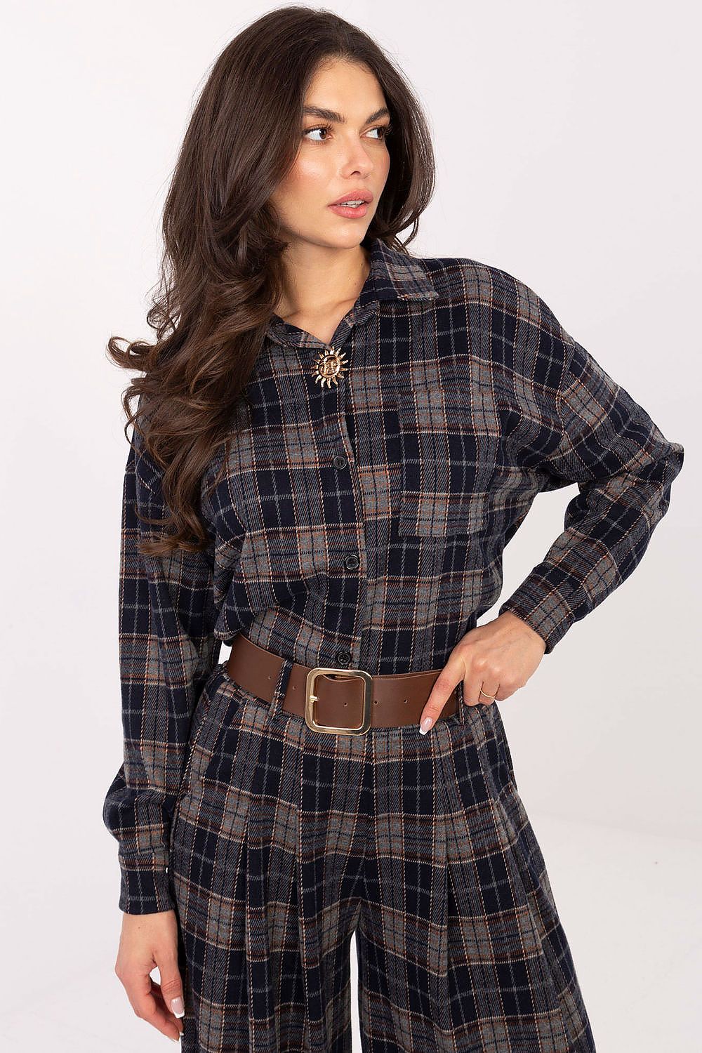 Flannel Long sleeve shirt Italy Moda
